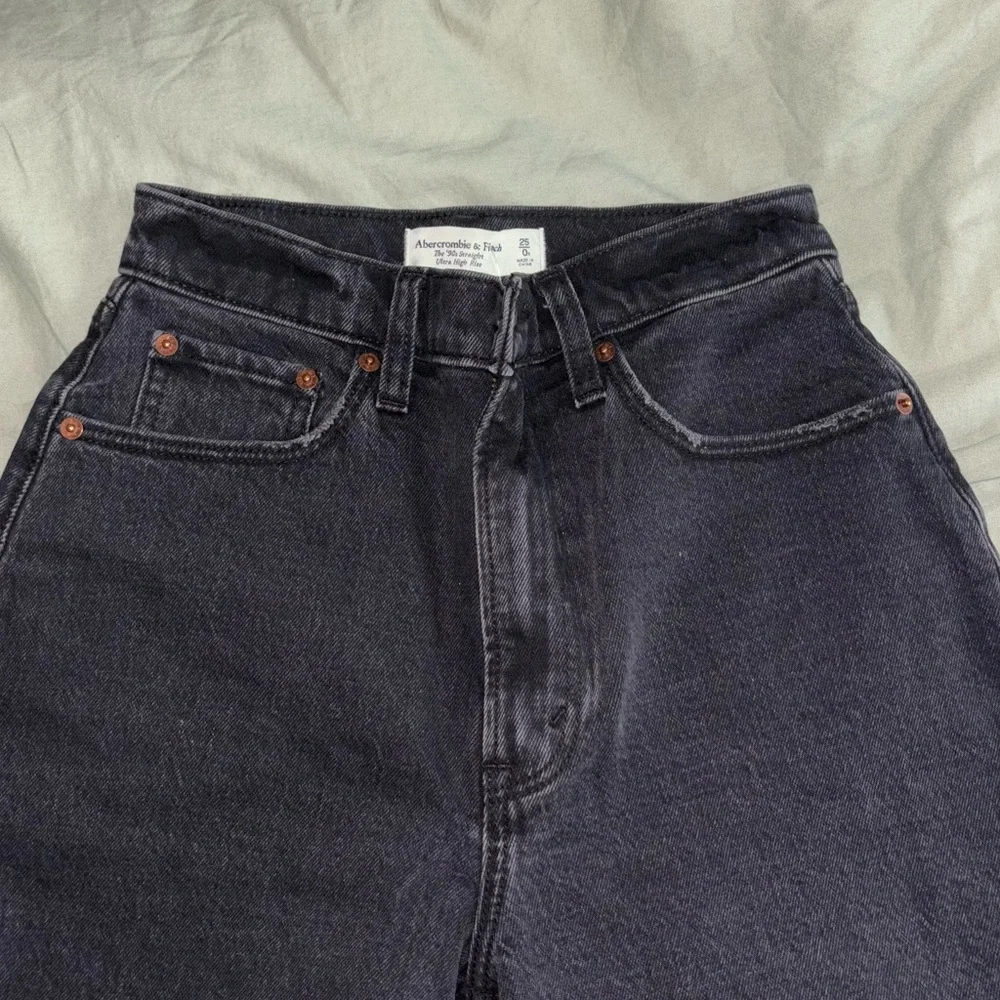 Abercrombie Leather Jeans - Picture 3 of 7